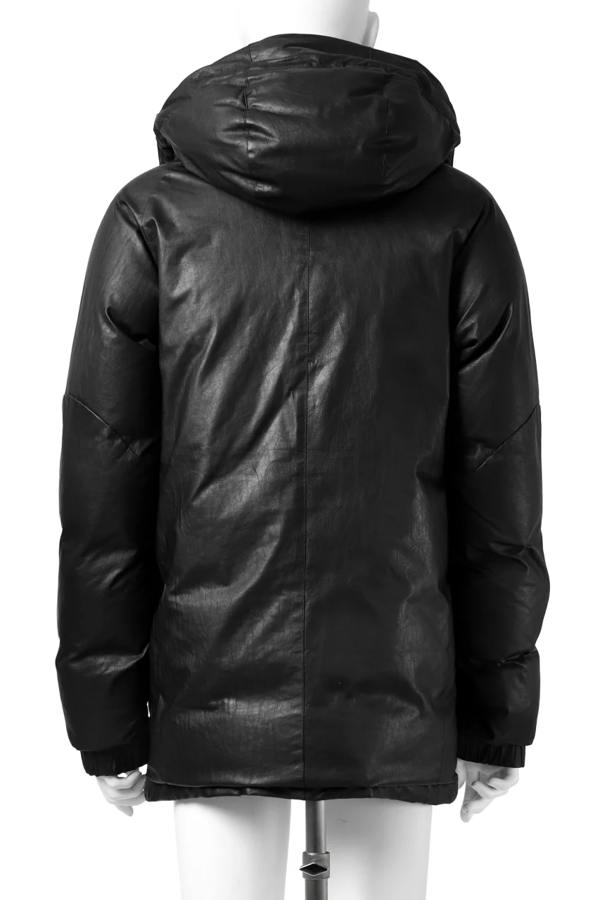 ISAMU KATAYAMA BACKLASH xx NANGA REVERSIBLE MOUNTAIN BELAY COAT / KANGAROO x NYLON x POLISH WHITE GOOSE (BLACK x GREY) - Image 6