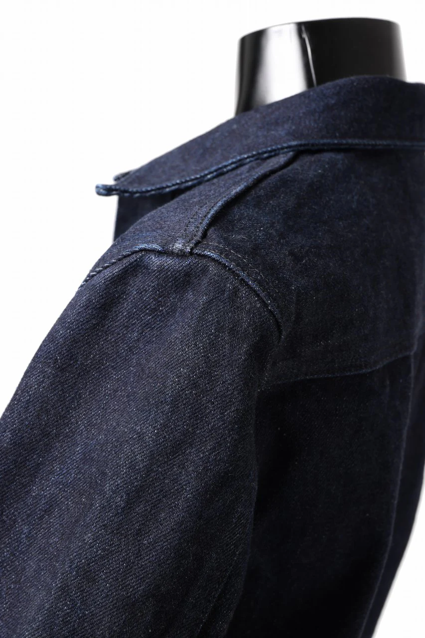 ISAMU KATAYAMA BACKLASH xx Wrangler 19oz ORIGINAL SELVEDGE DENIM JACKET (INDIGO) - Image 11