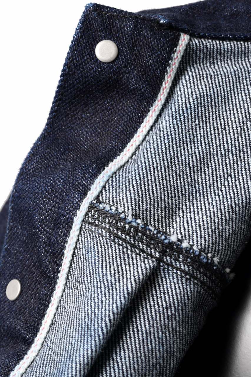 ISAMU KATAYAMA BACKLASH xx Wrangler 19oz ORIGINAL SELVEDGE DENIM JACKET (INDIGO) - Image 12