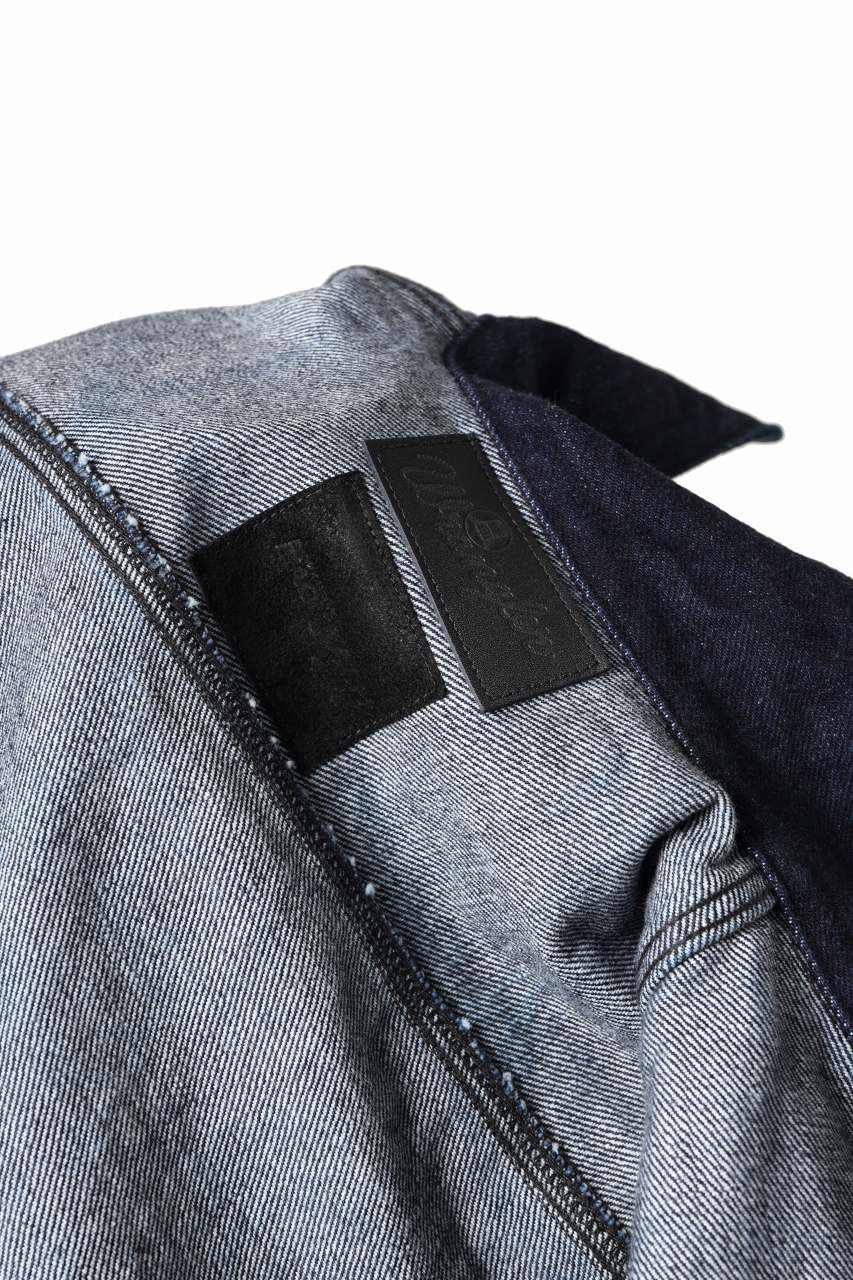 ISAMU KATAYAMA BACKLASH xx Wrangler 19oz ORIGINAL SELVEDGE DENIM JACKET (INDIGO) - Image 18