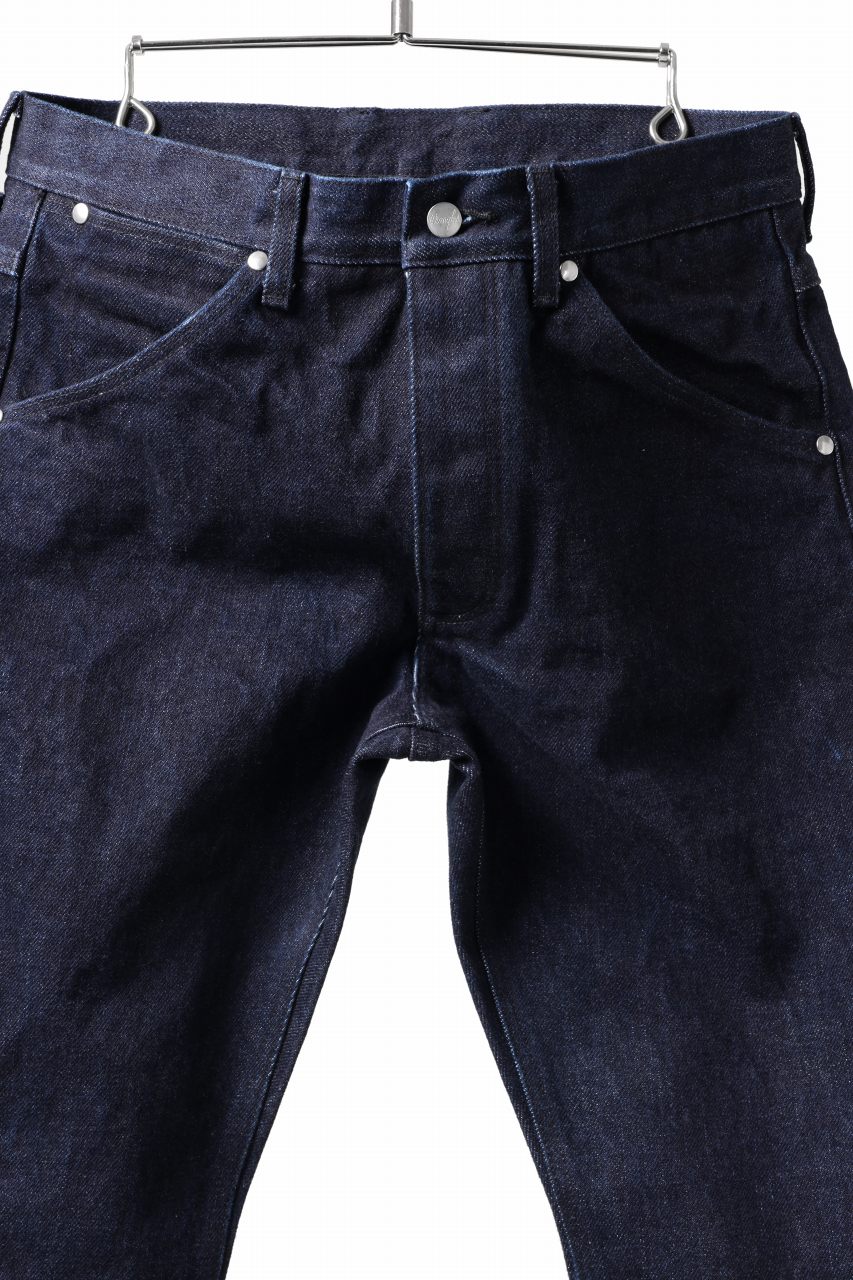 ISAMU KATAYAMA BACKLASH xx Wrangler 19oz ORIGINAL SELVEDGE DENIM PANTS (INDIGO) - Image 11