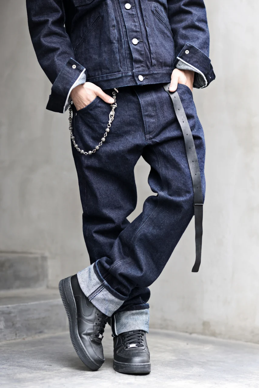 ISAMU KATAYAMA BACKLASH xx Wrangler 19oz ORIGINAL SELVEDGE DENIM PANTS (INDIGO) - Image 40