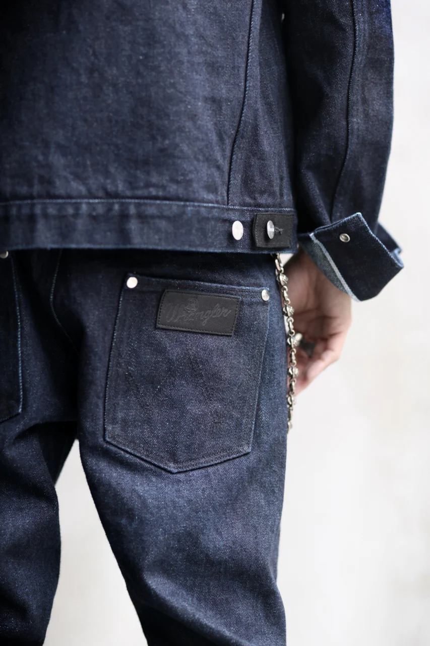 ISAMU KATAYAMA BACKLASH xx Wrangler 19oz ORIGINAL SELVEDGE DENIM PANTS (INDIGO) - Image 42