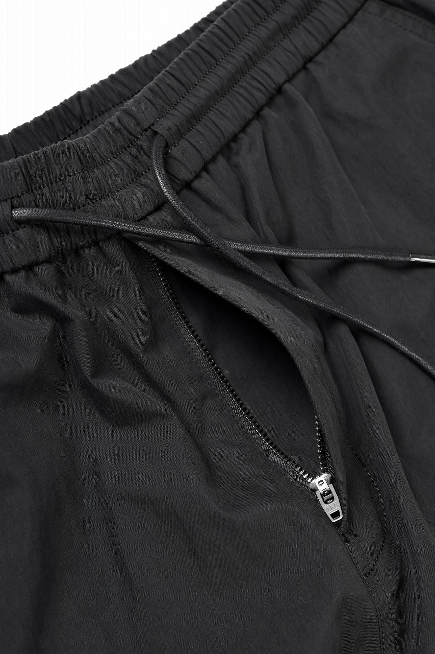 Juun.J Cotton Side Tucked Pants (BLACK) - Image 11