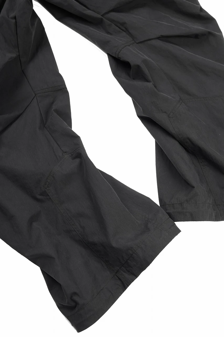 Juun.J Cotton Side Tucked Pants (BLACK) - Image 12