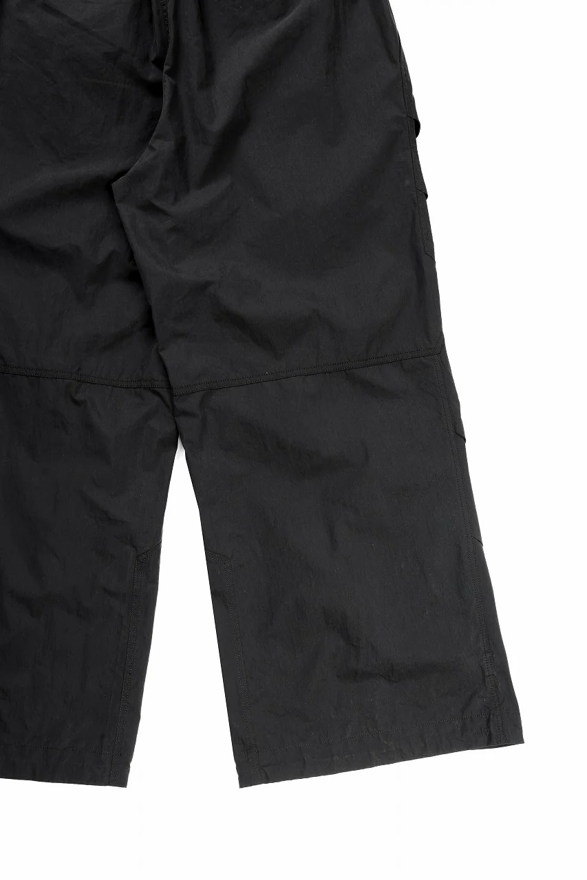 Juun.J Cotton Side Tucked Pants (BLACK) - Image 14
