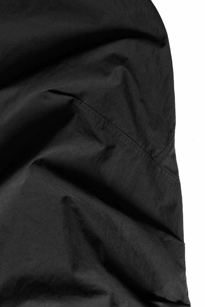 Juun.J Cotton Side Tucked Pants (BLACK) - Image 18
