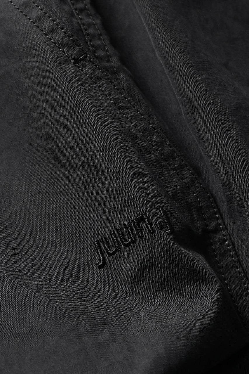 Juun.J Cotton Side Tucked Pants (BLACK) - Image 19