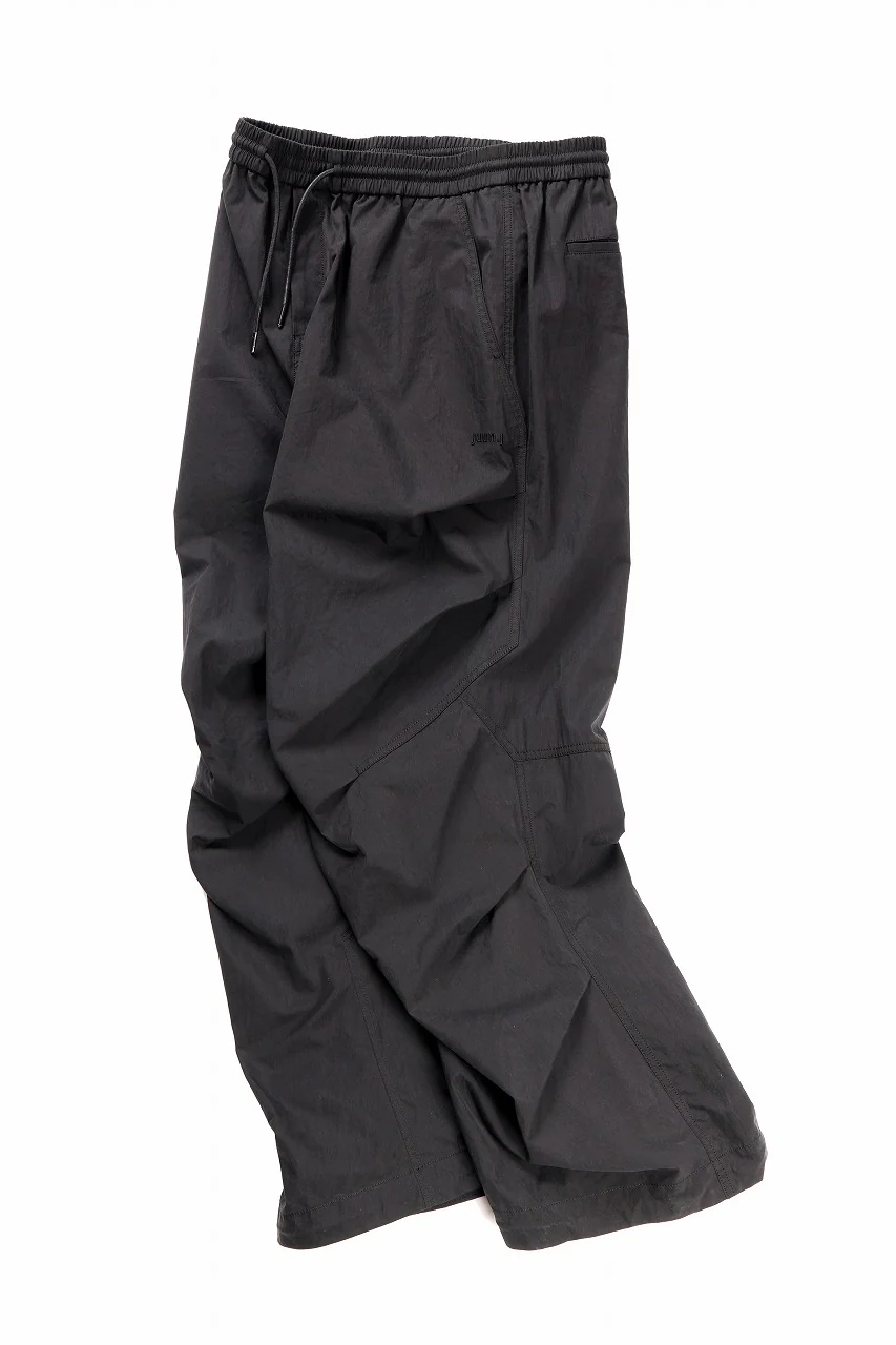 Juun.J Cotton Side Tucked Pants (BLACK) - Image 5