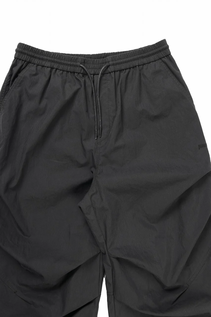 Juun.J Cotton Side Tucked Pants (BLACK) - Image 6