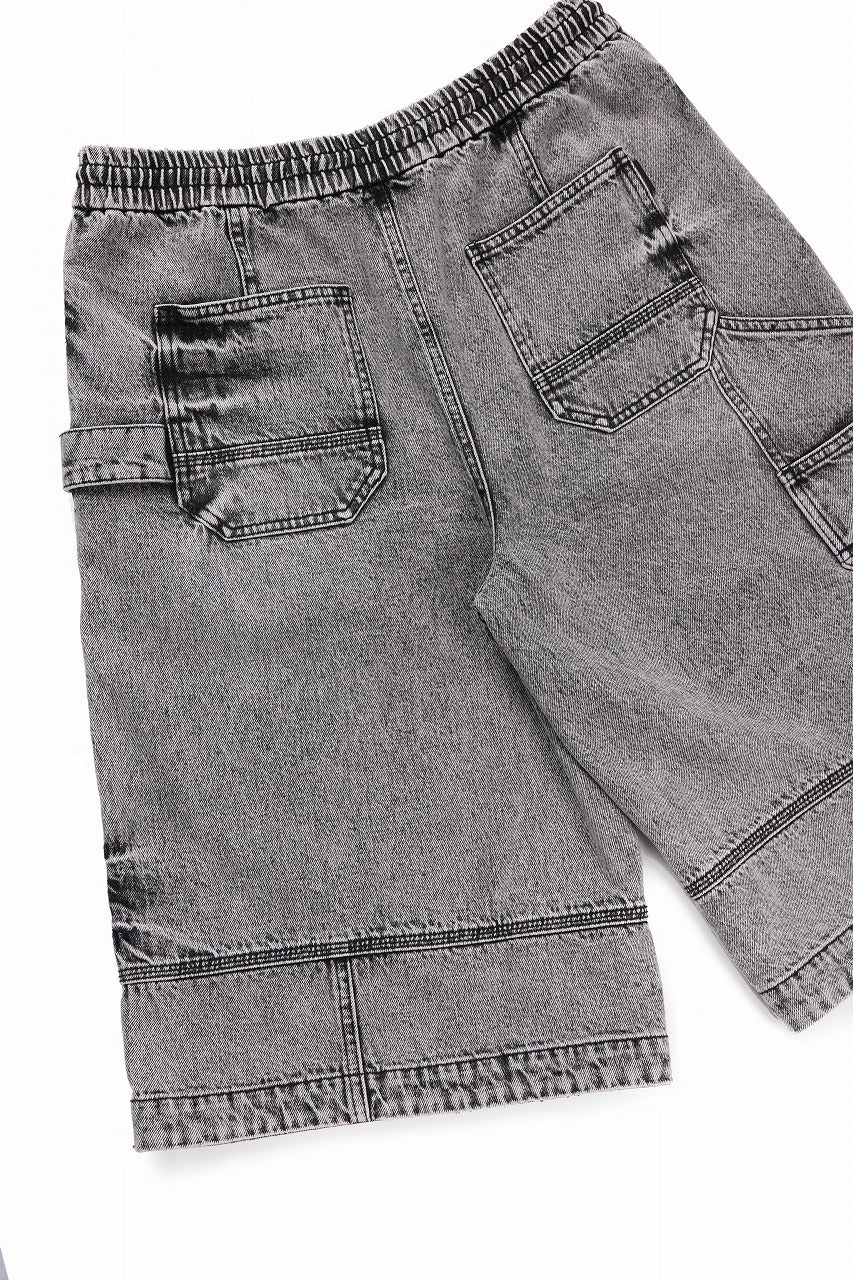 Juun.J Denim Bermuda Pants (GREY) - Image 15