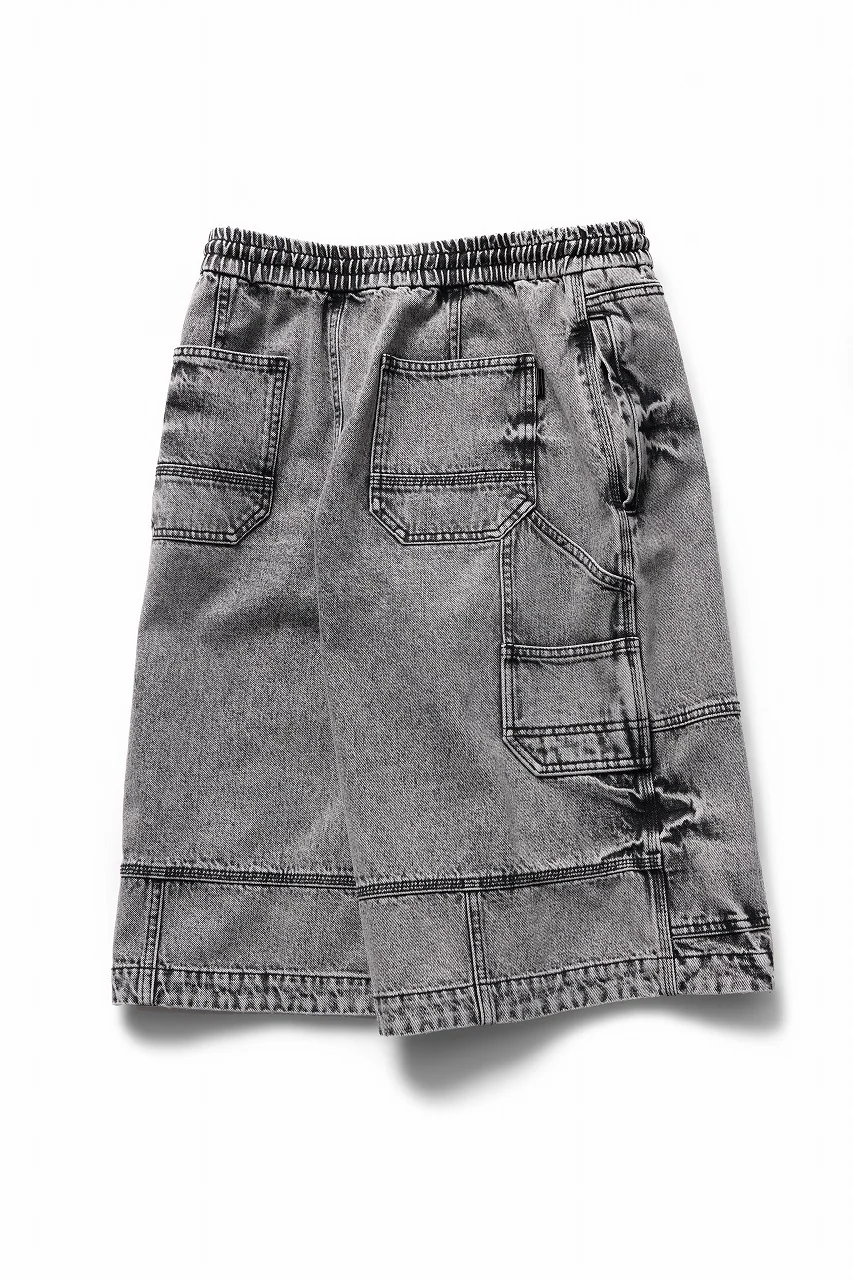 Juun.J Denim Bermuda Pants (GREY) - Image 5