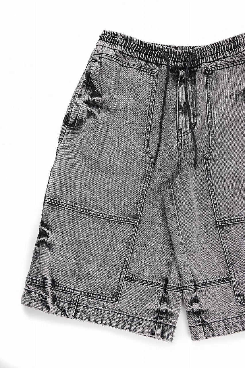 Juun.J Denim Bermuda Pants (GREY) - Image 6