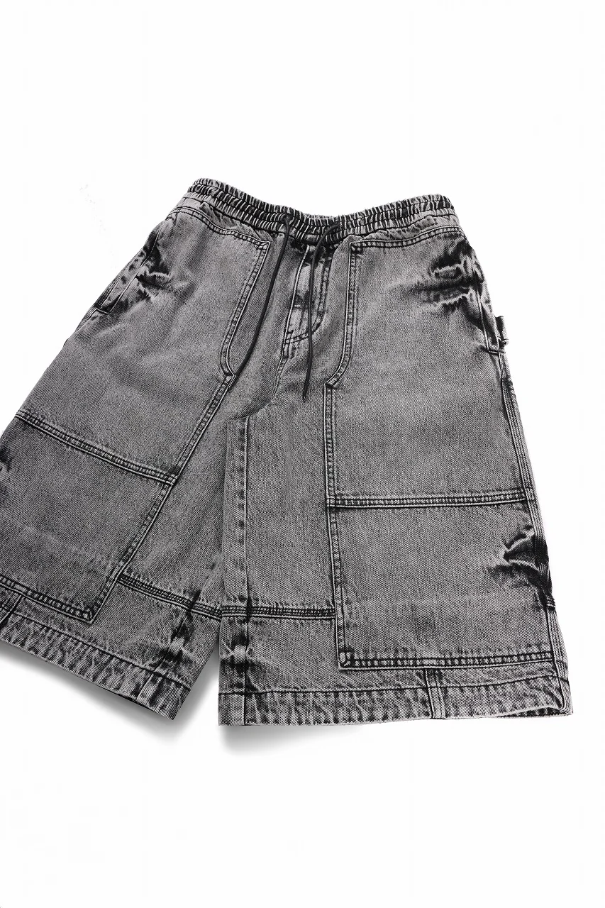 Juun.J Denim Bermuda Pants (GREY) - Image 9