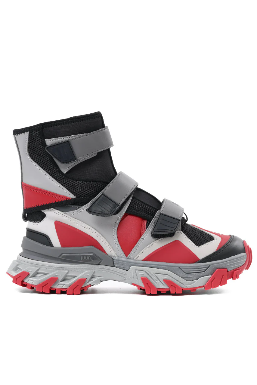 Juun.J Extended Trainer Shoes (RED) - Image 12