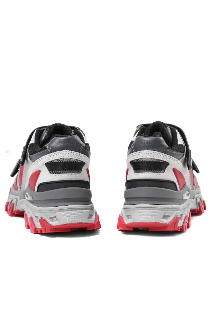 Juun.J Extended Trainer Shoes (RED) - Image 14