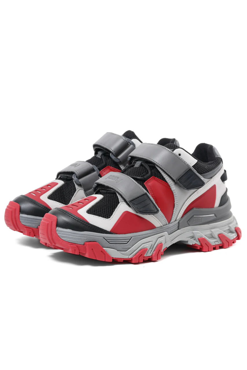 Juun.J Extended Trainer Shoes (RED) - Image 16