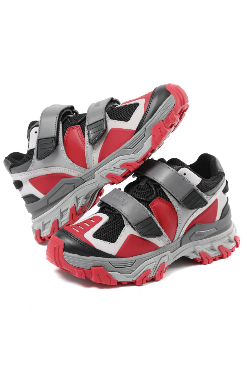 Juun.J Extended Trainer Shoes (RED) - Image 17