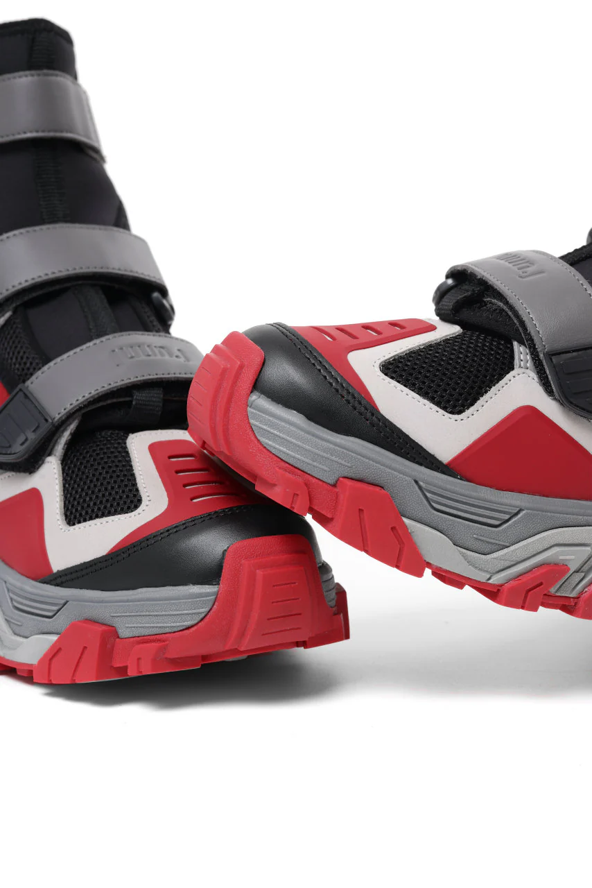 Juun.J Extended Trainer Shoes (RED) - Image 18