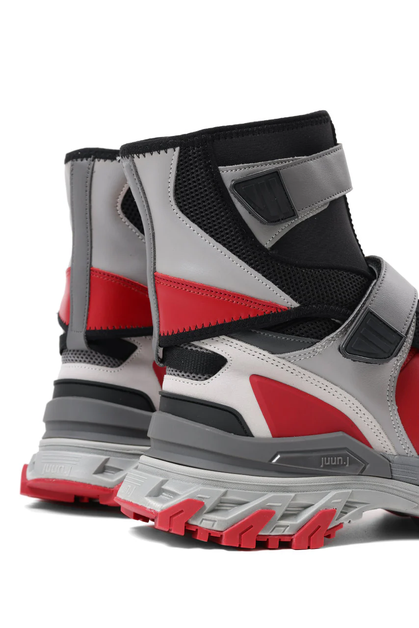 Juun.J Extended Trainer Shoes (RED) - Image 19