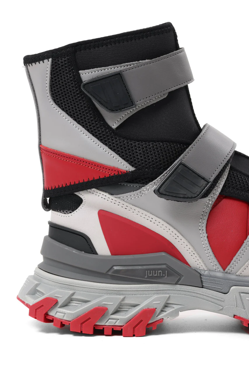 Juun.J Extended Trainer Shoes (RED) - Image 21