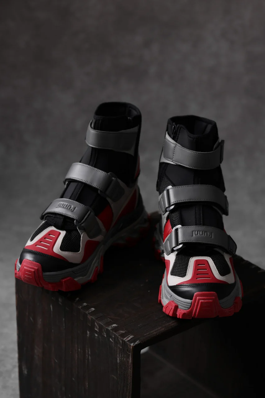 Juun.J Extended Trainer Shoes (RED) - Image 26