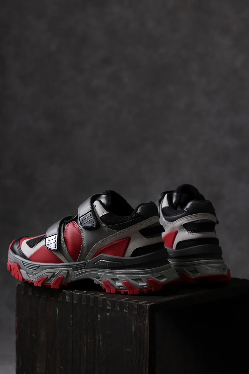Juun.J Extended Trainer Shoes (RED) - Image 31
