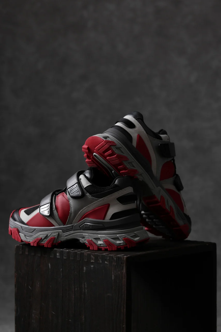 Juun.J Extended Trainer Shoes (RED) - Image 33