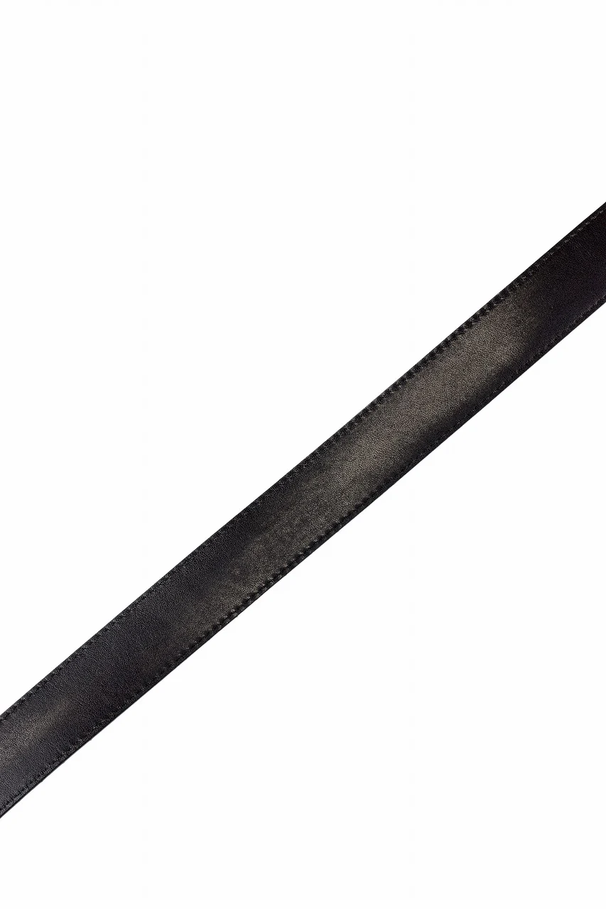 Juun.J Aging Leather Belt (BLACK) - Image 14