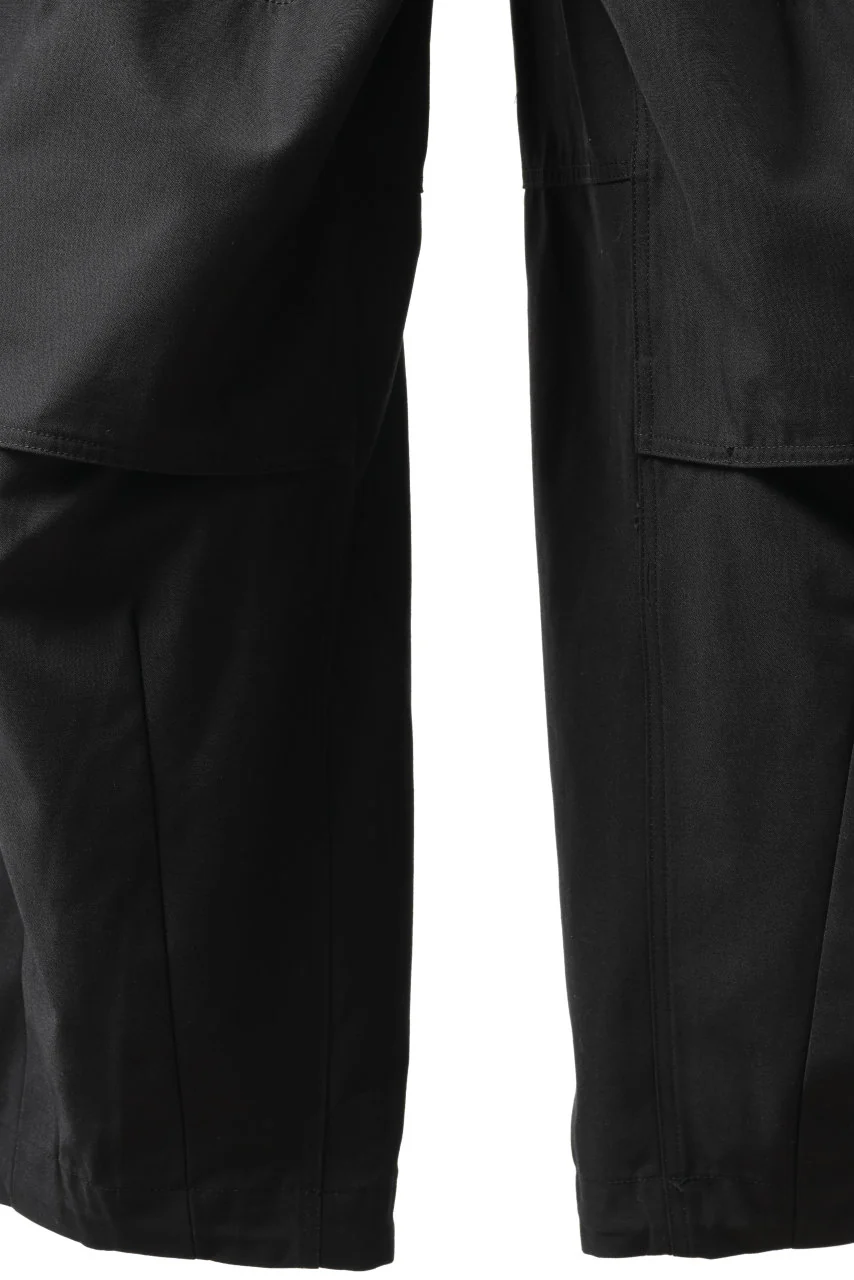 Juun.J Loose Fit Cordura Pants (BLACK) - Image 15