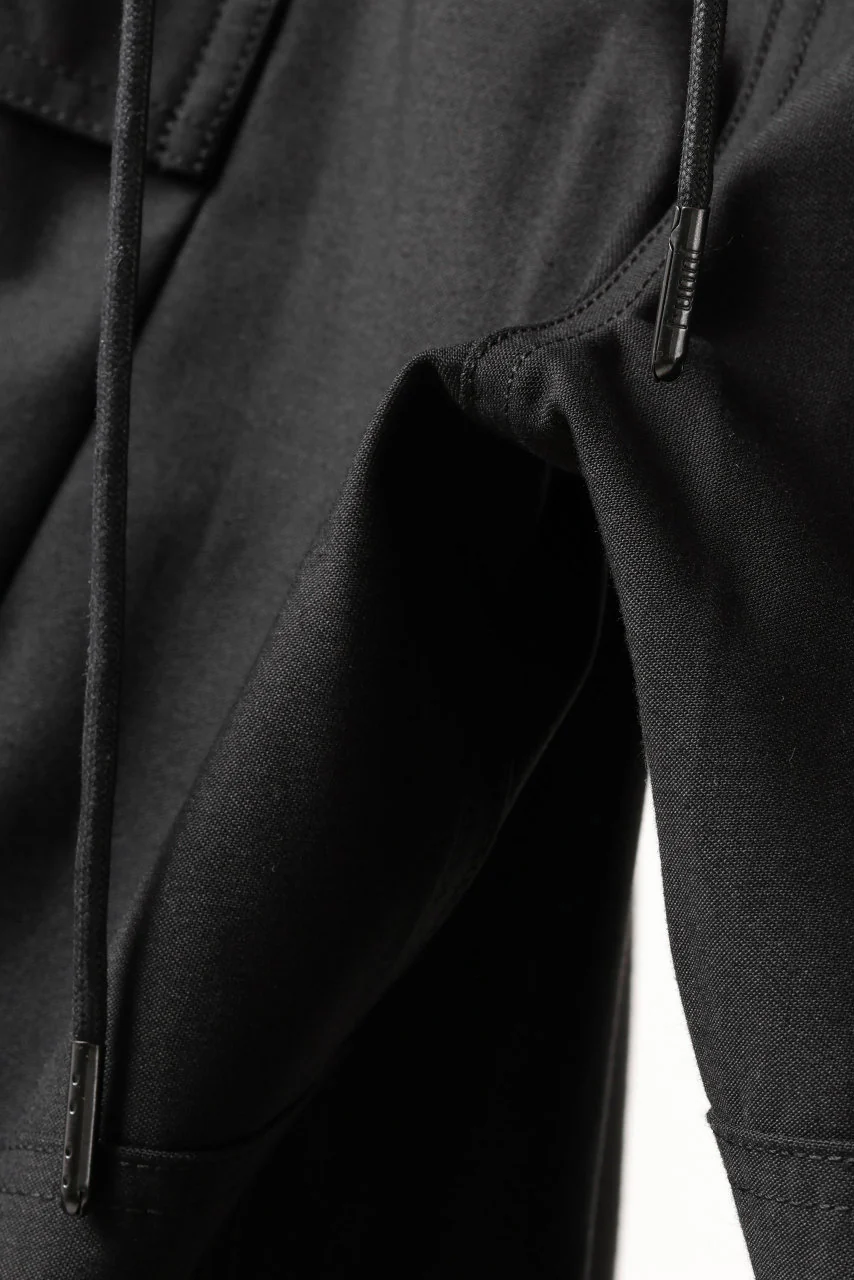 Juun.J Loose Fit Cordura Pants (BLACK) - Image 17
