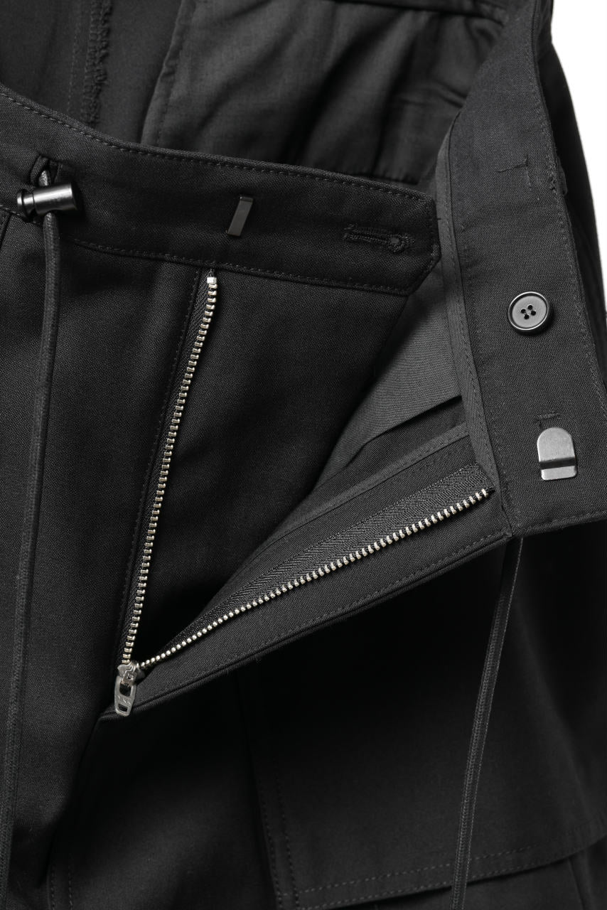 Juun.J Loose Fit Cordura Pants (BLACK) - Image 18