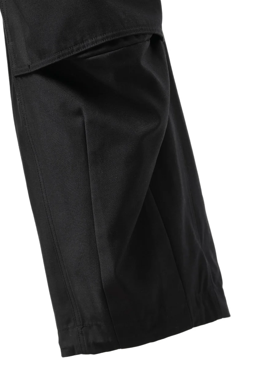 Juun.J Loose Fit Cordura Pants (BLACK) - Image 20