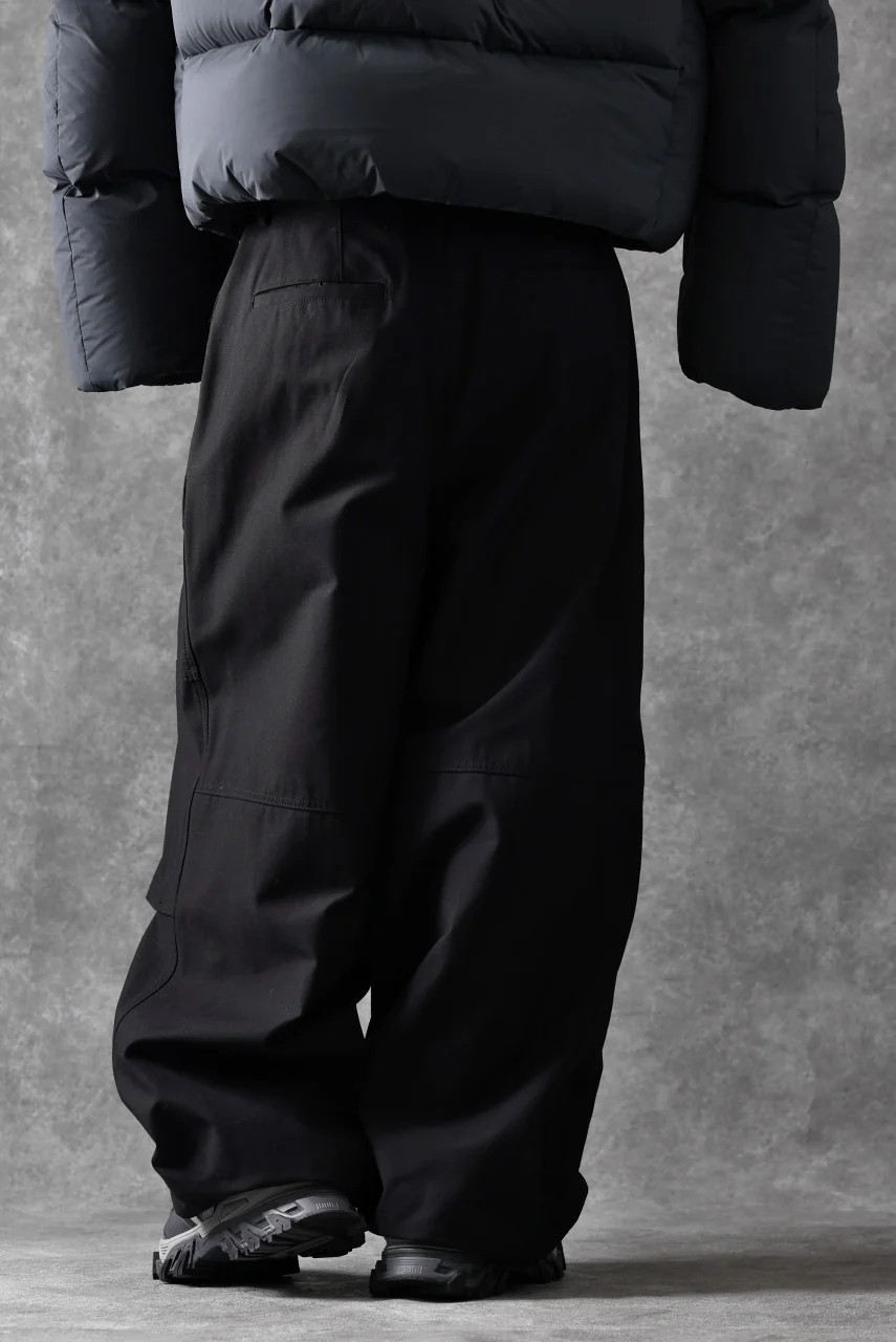 Juun.J Loose Fit Cordura Pants (BLACK) - Image 27