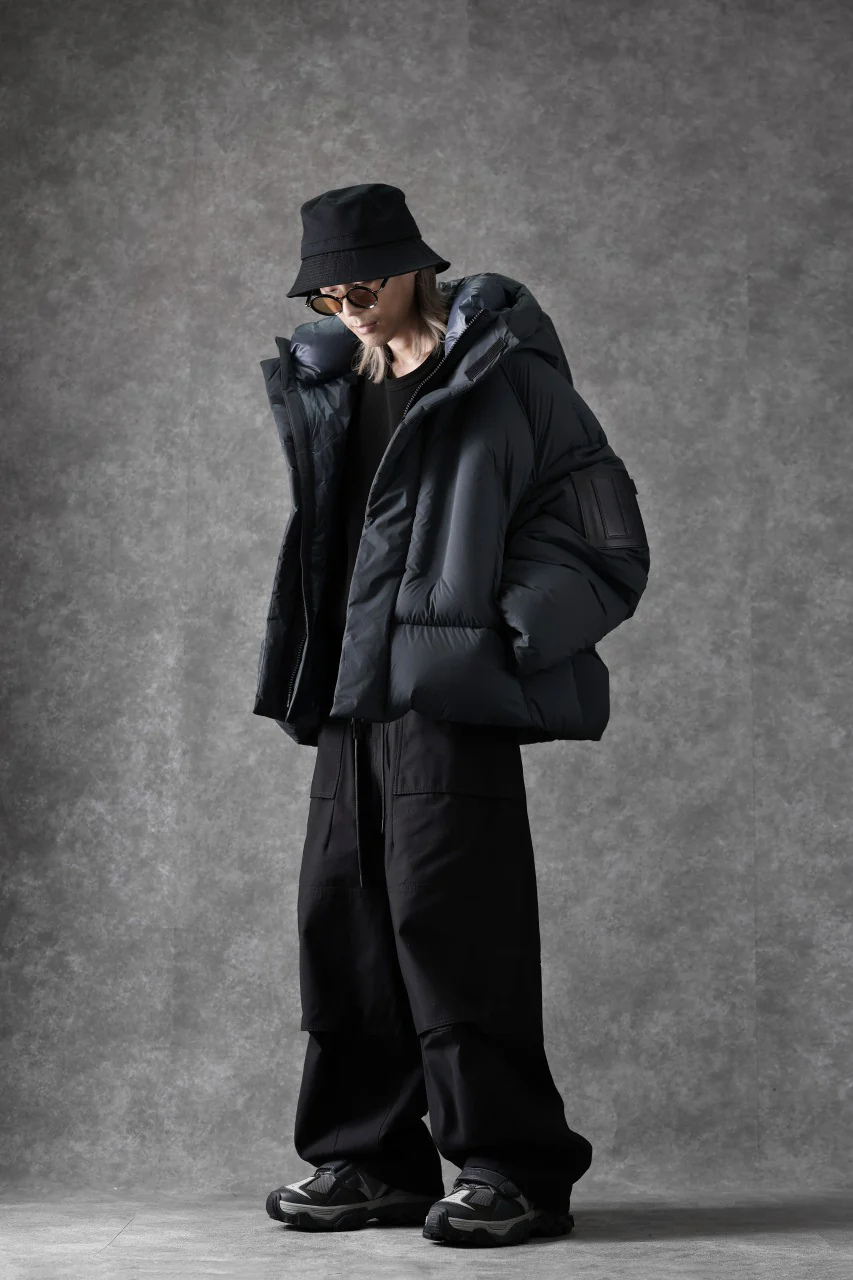 Juun.J Loose Fit Cordura Pants (BLACK) - Image 32