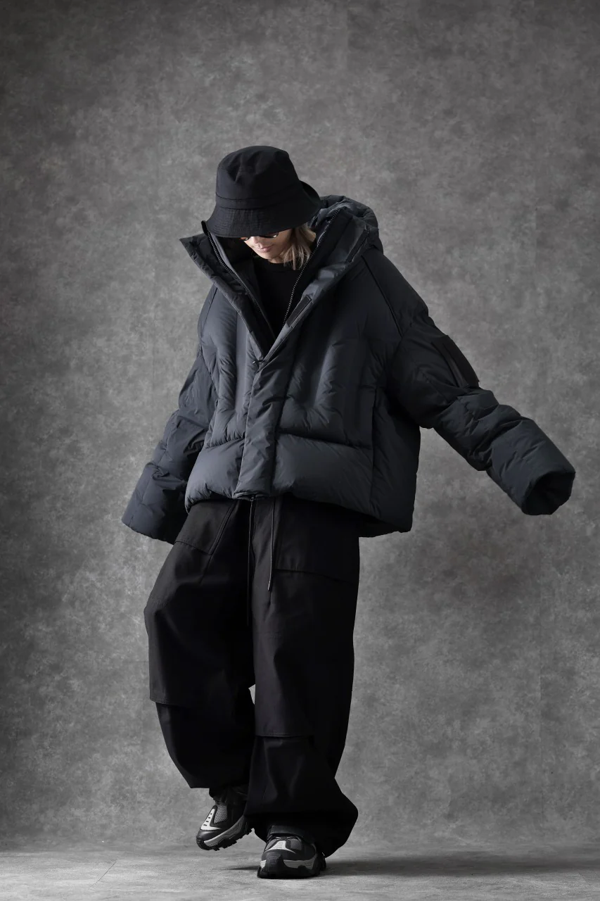 Juun.J Loose Fit Cordura Pants (BLACK) - Image 36