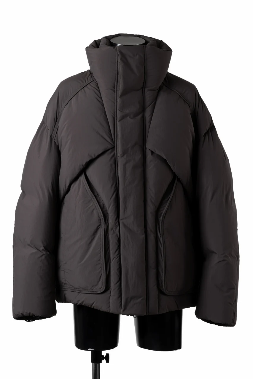 Juun.J Multi Layered Goose Down Jumper (BROWN) - Image 2
