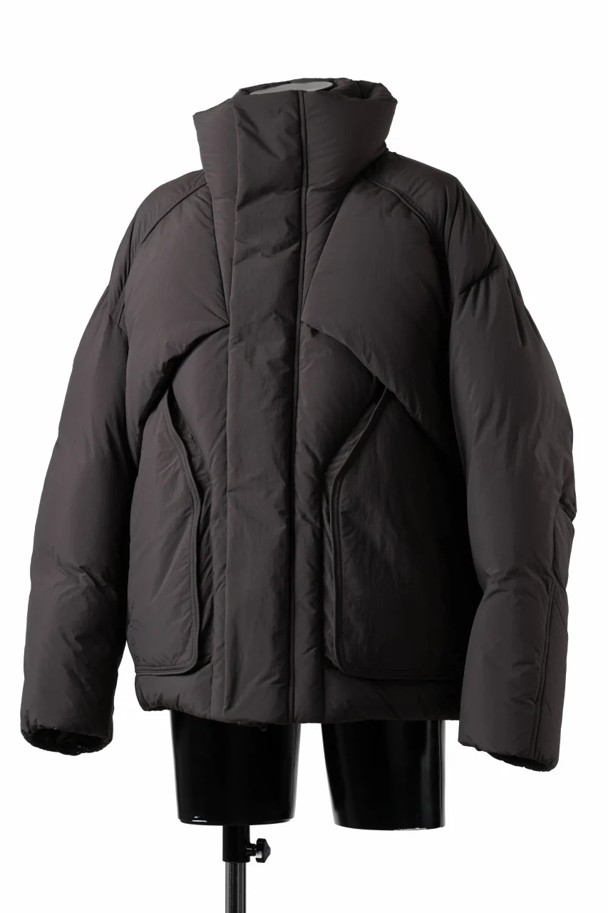 Juun.J Multi Layered Goose Down Jumper (BROWN) - Image 4