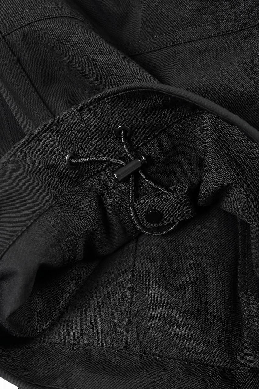 Juun.J Nylon Cargo Pants (BLACK) - Image 15