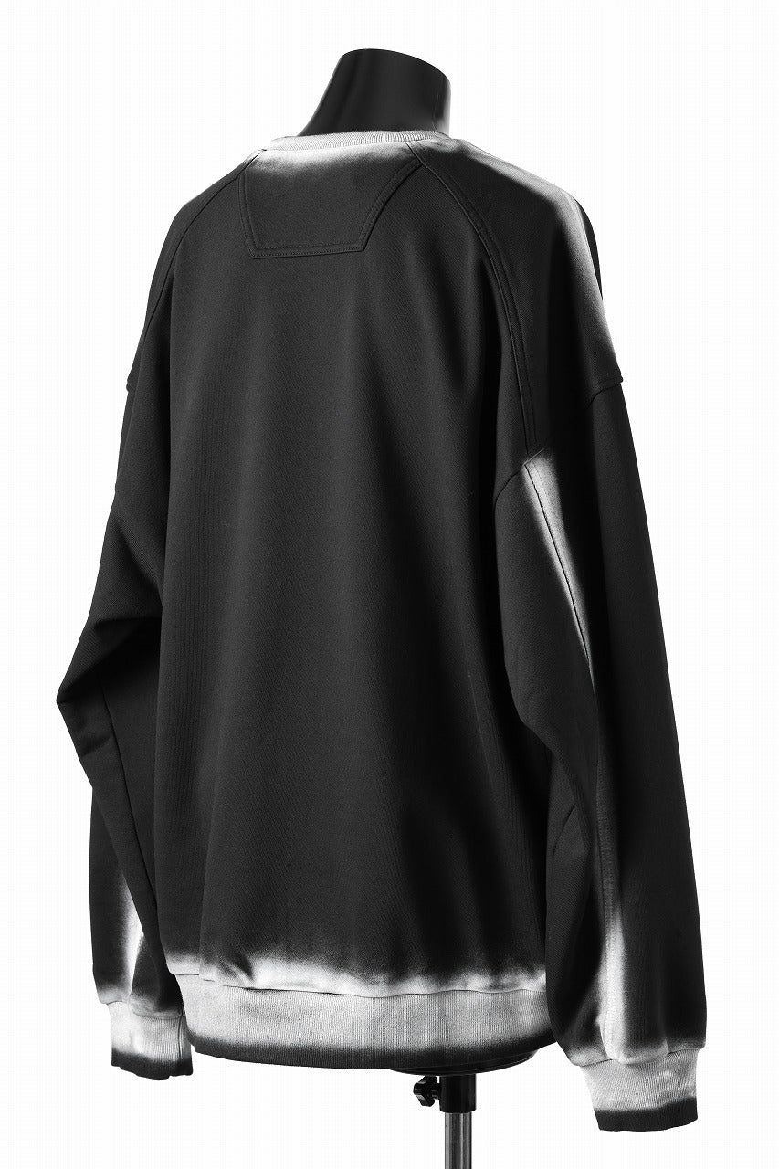 Juun.J Painter Dyed Sweatshirts (BLACK) - Image 5