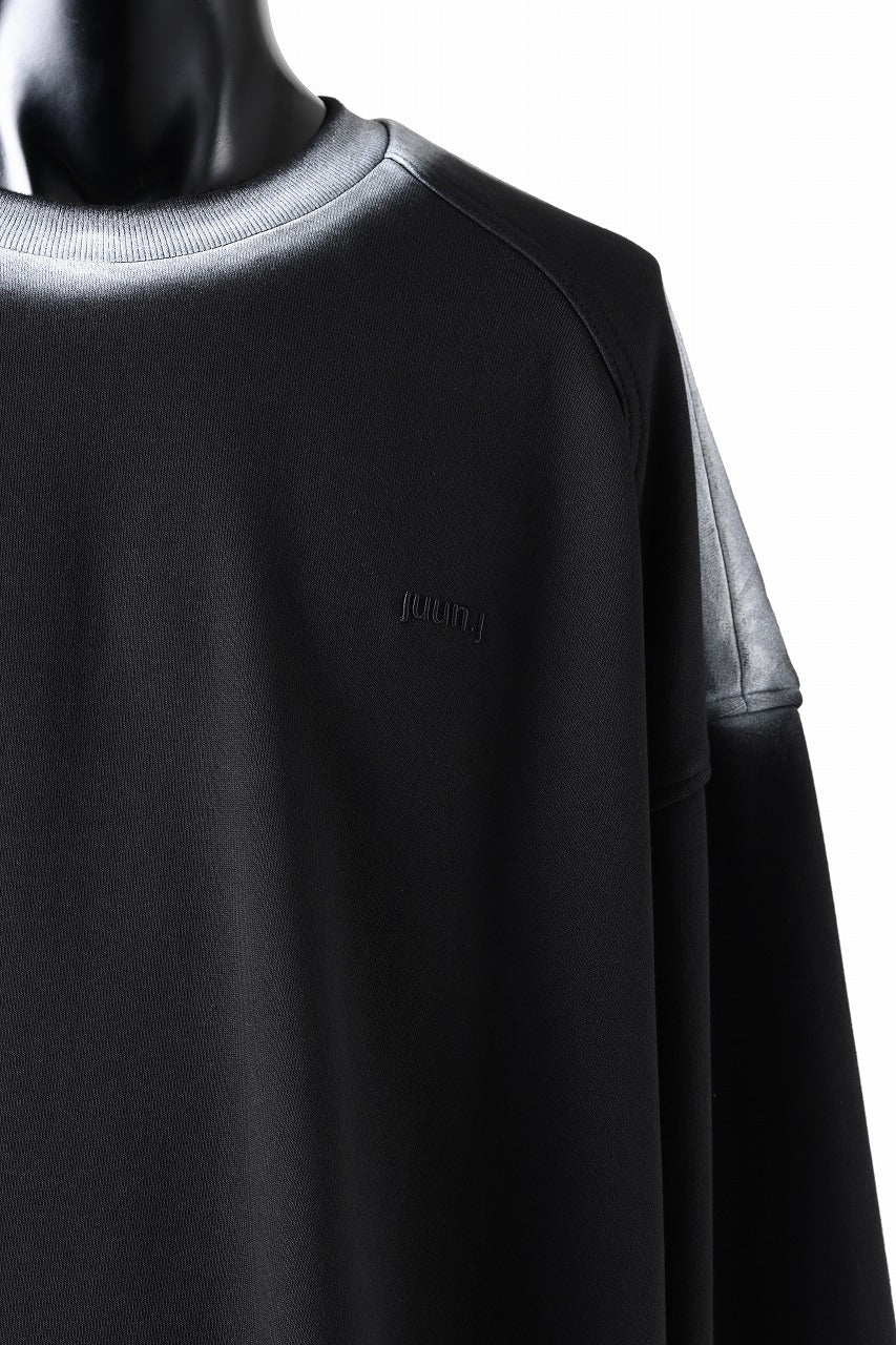 Juun.J Painter Dyed Sweatshirts (BLACK) - Image 6