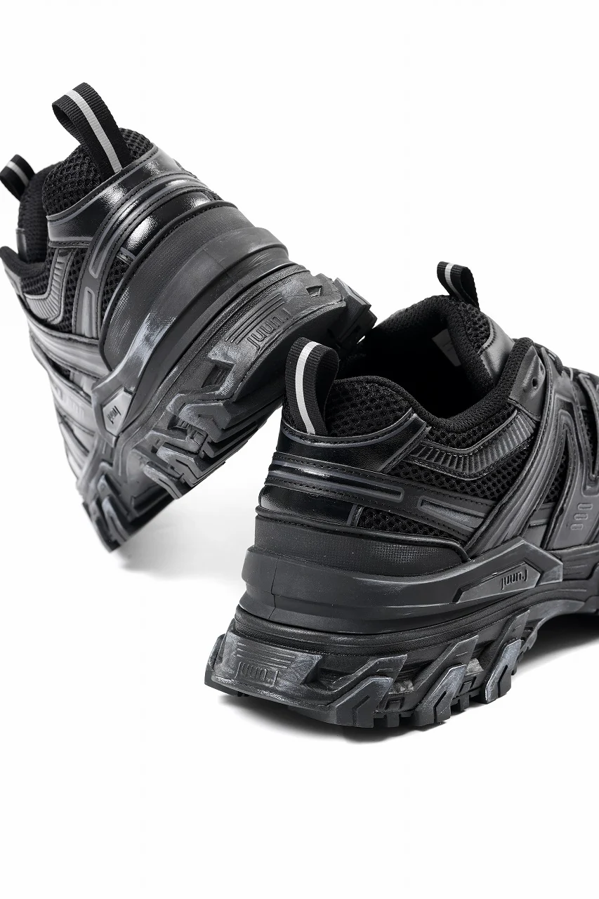 Juun.J Synthetic Trainer Shoes (BLACK) - Image 26