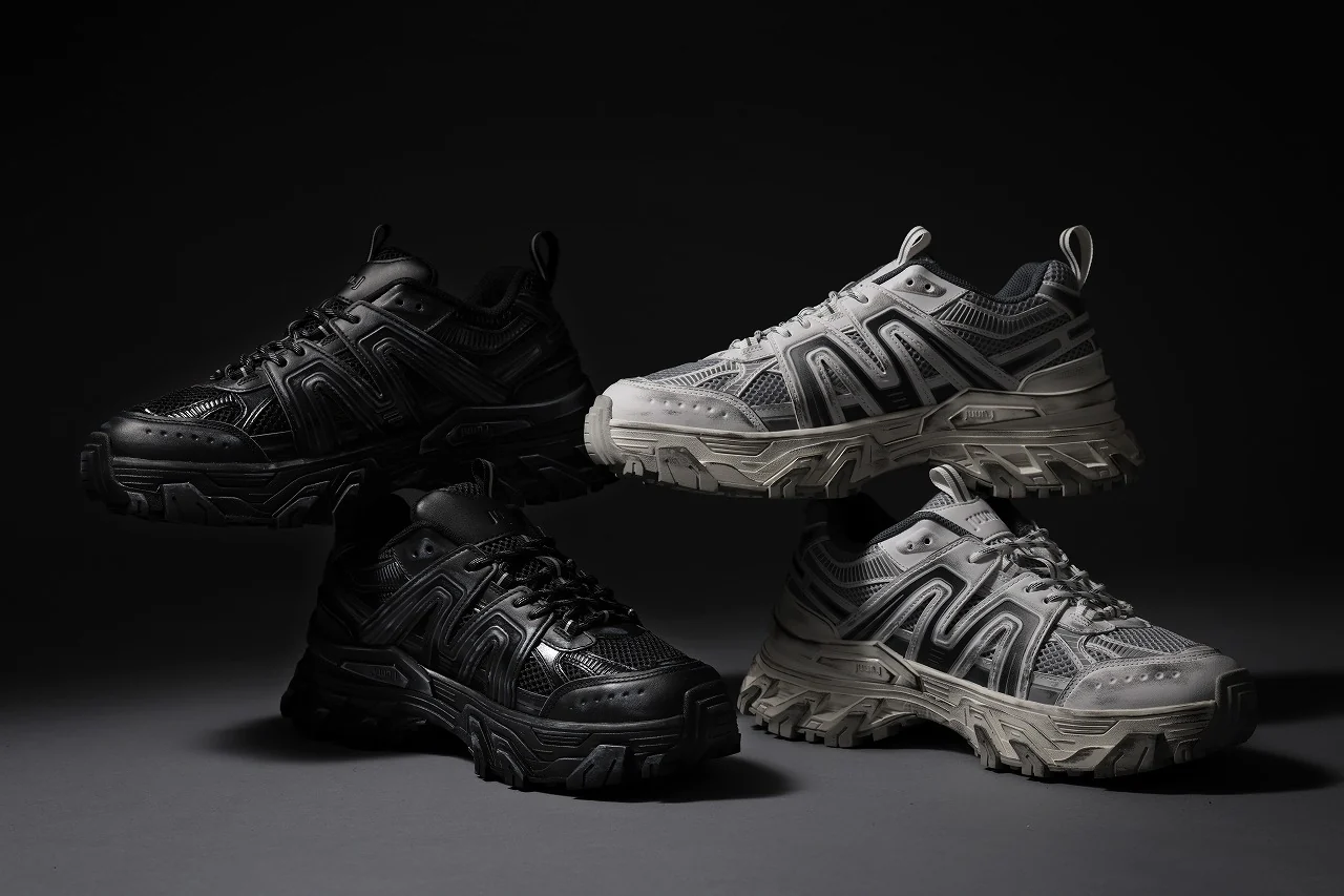 Juun.J Synthetic Trainer Shoes (BLACK) - Image 41