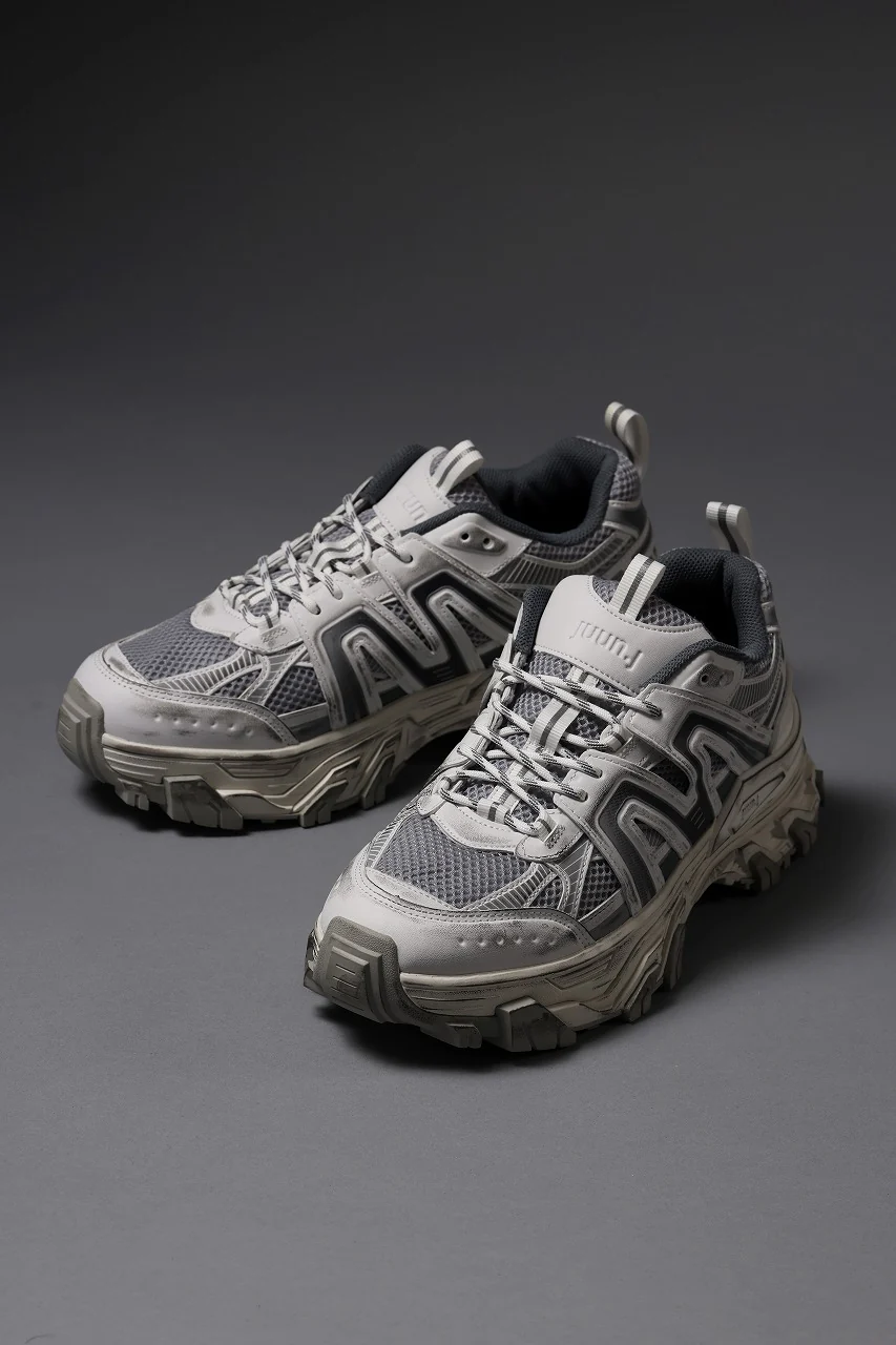Juun.J Synthetic Trainer Shoes (WHITE) - Image 4