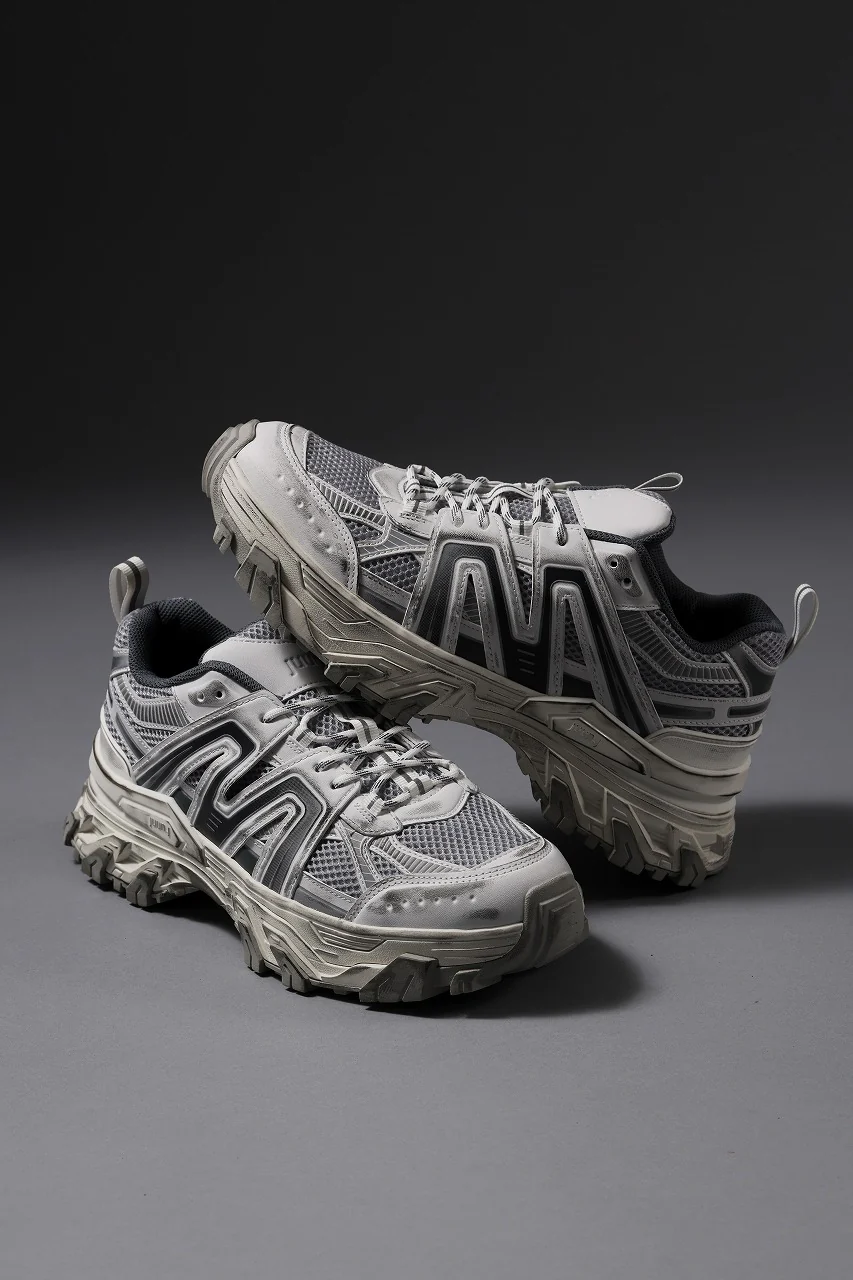 Juun.J Synthetic Trainer Shoes (WHITE) - Image 9