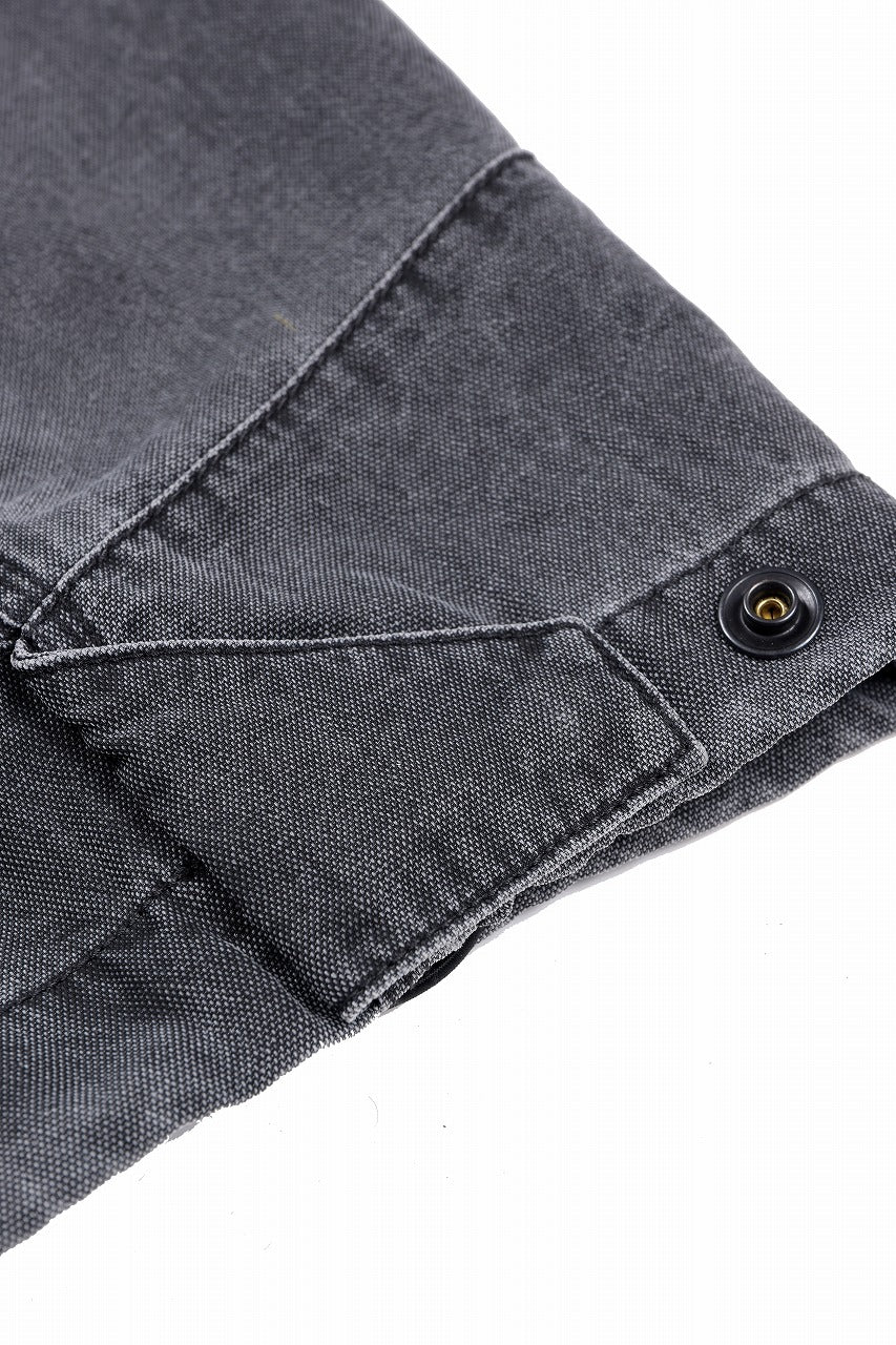 Juun.J Washed Nylon Work Pants (GREY) - Image 14