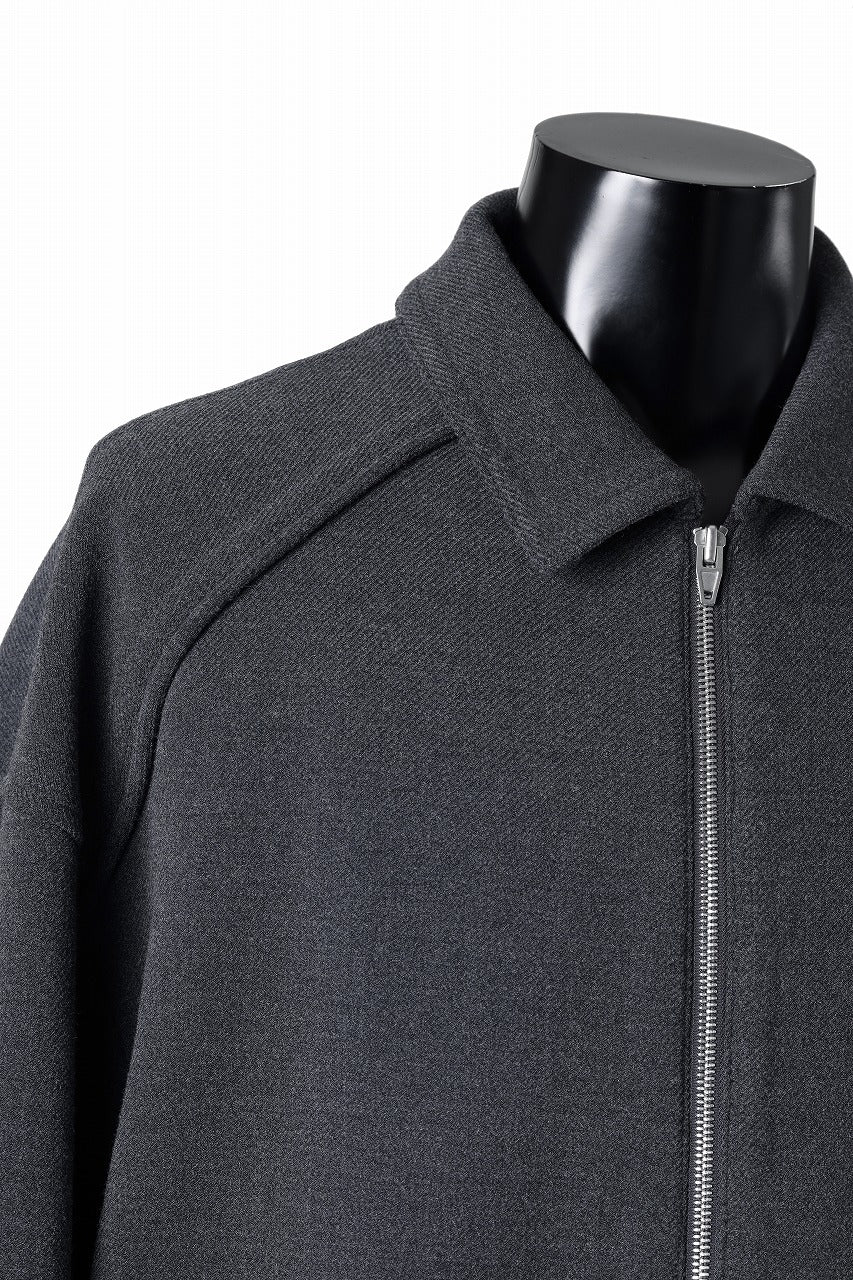 Juun.J Wool Harrington Jacket (GREY) - Image 12