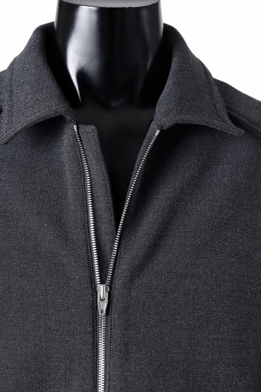 Juun.J Wool Harrington Jacket (GREY) - Image 14