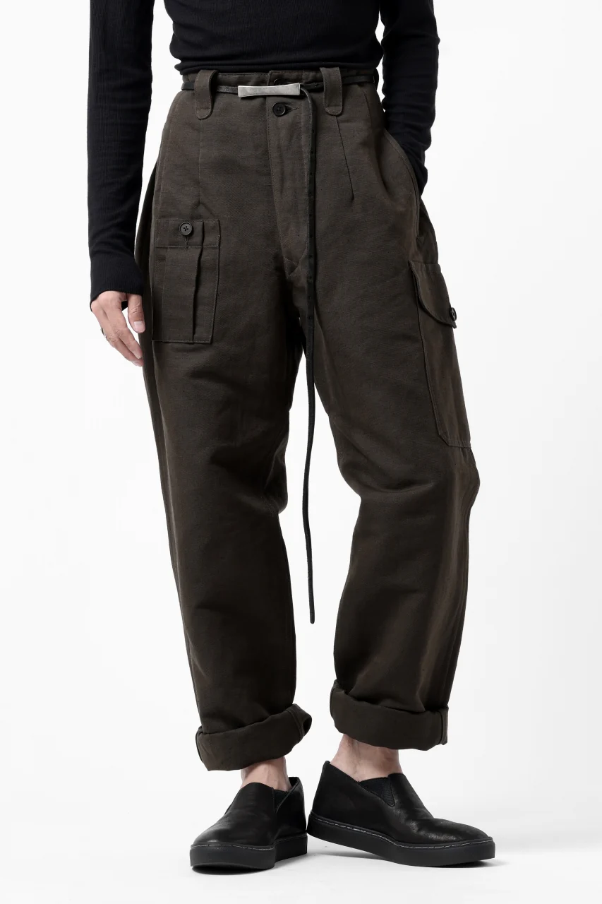 KLASICA 1960 BRITISH MIL TROUSERS / TRI UNION HIGH DENSITY GABADINE (MILITARY) - Image 11