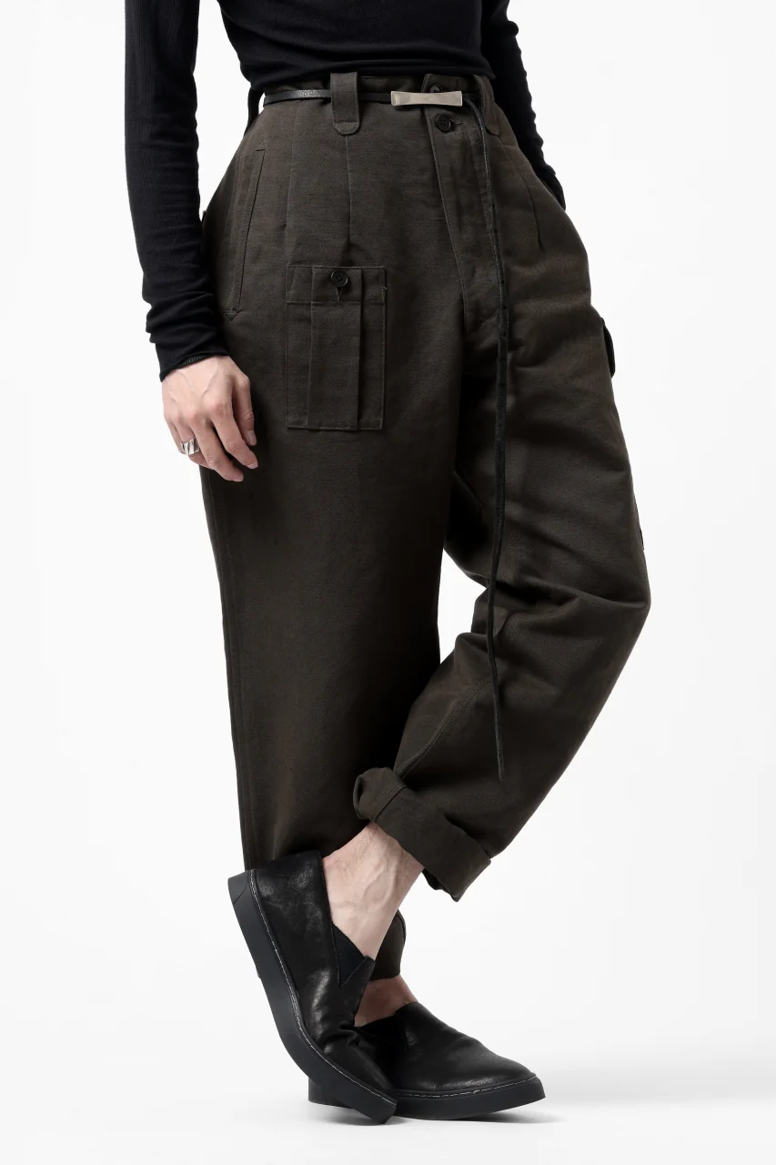 KLASICA 1960 BRITISH MIL TROUSERS / TRI UNION HIGH DENSITY GABADINE (MILITARY) - Image 12